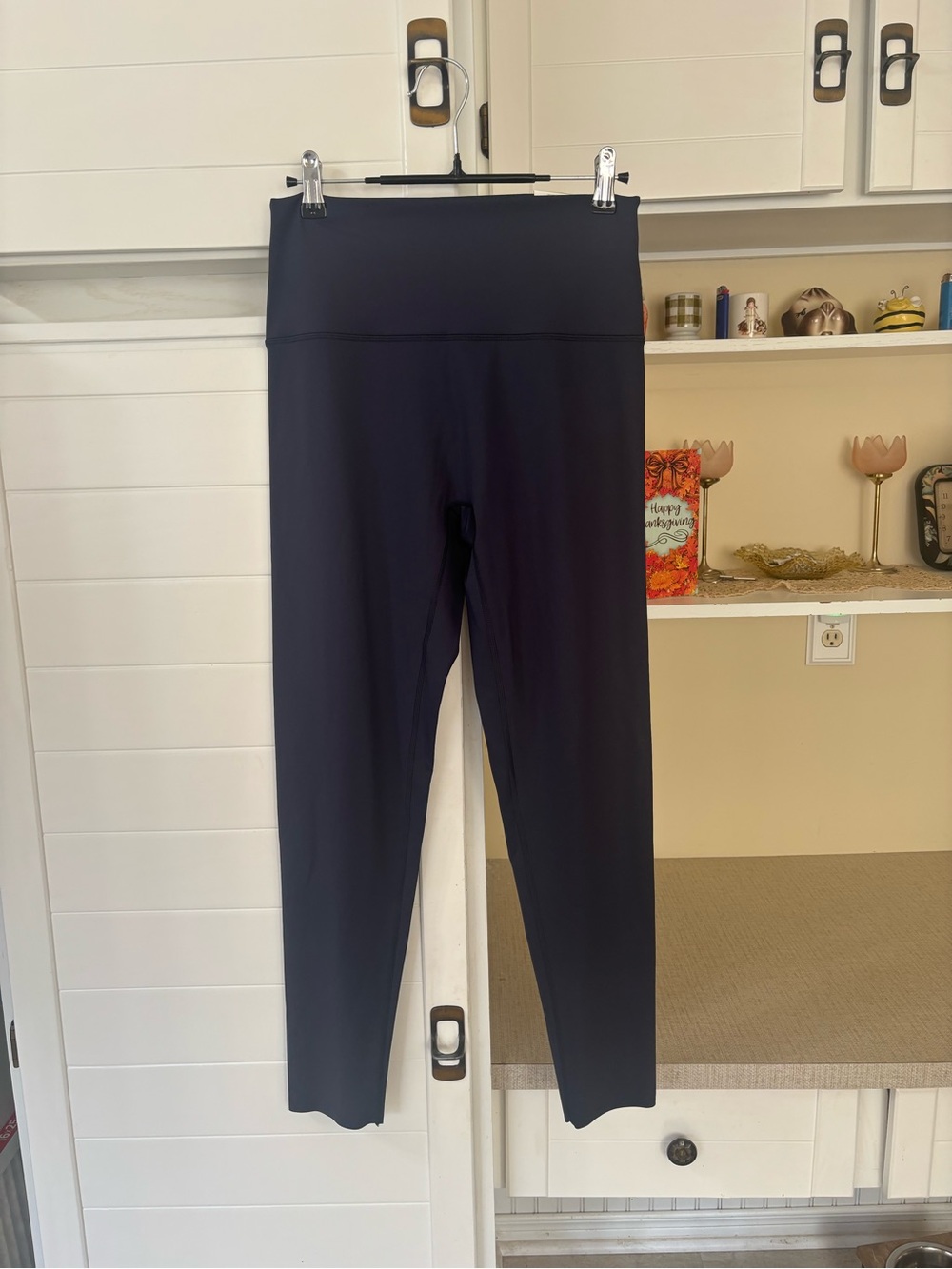 New With Tags Navy Blue Hi-Rise Leggings